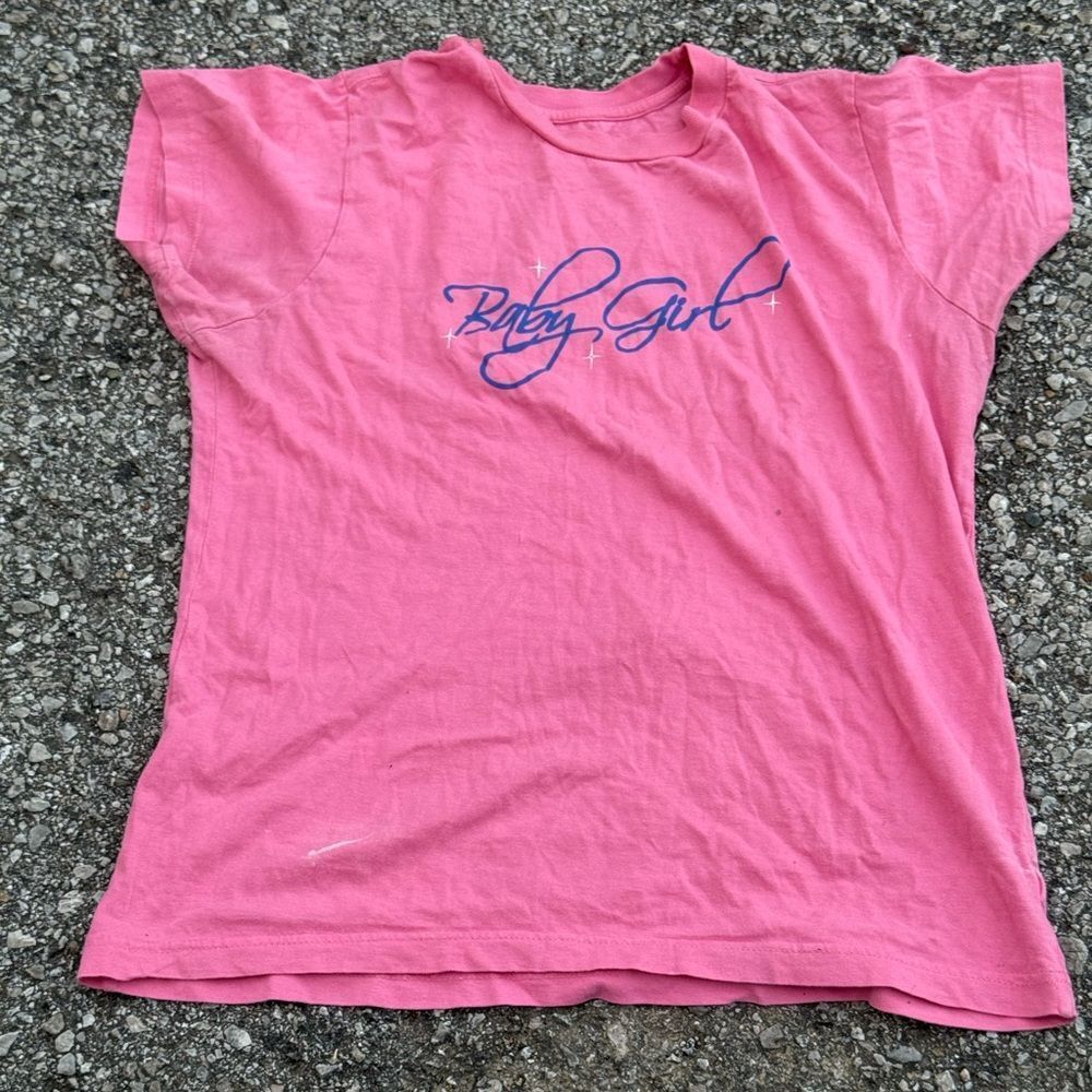 Steve & Barry's y2k Pink Short Sleeve Tee